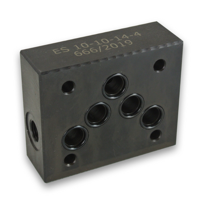 ES10 Series Cetop 5 Crossover Plate, Subplate & Endplate