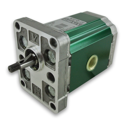 X1P Series Group 1 Pump DIN Mount, 1:8 Tapered Shaft