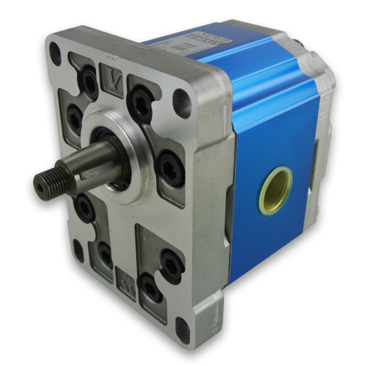 X3P Series Group 3 Pump DIN Mount, 1:8 Tapered Shaft