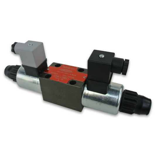 HD3-PS Series Cetop 3 Proportional Directional Control Valve - Solenoid Operated (P blocked, A,B,T connected)