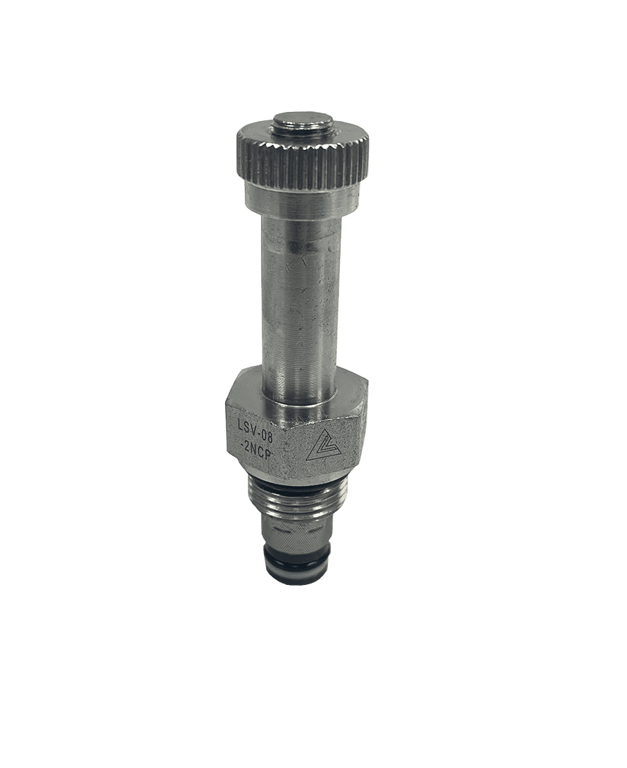 LSV Series 2 Position Solenoid Operated Cartridge Valves Normally Closed - No Reverse Flow when Energised