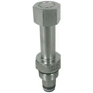LSV Series Solenoid Operated Cartridge Valves - Normally Open - With Reverse Flow when De-Energised