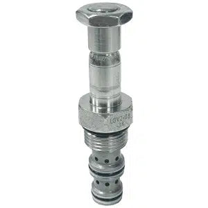 LSV Series Solenoid Operated Cartridge Valves - 3 Way 2 Position