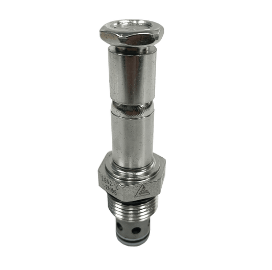 LSV Series Solenoid Operated Cartridge Valves - Normally Open - 2 Way, 2 Position, Spool Type, Bi-Directional
