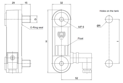 LVK Series Electrical Level Gauge