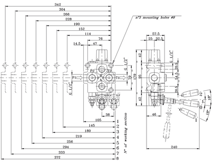 Q45 Series Monoblock Valves