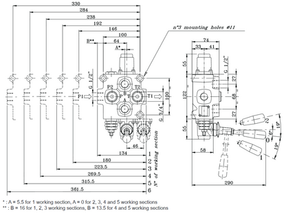 Q75 Series Monoblock Valves
