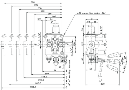 Q95 Series Monoblock Valves