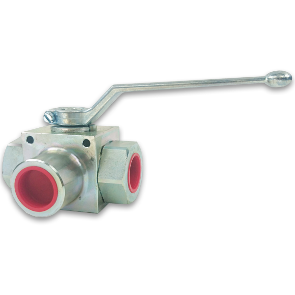 Ball Valves - 3 Port (Steel)
