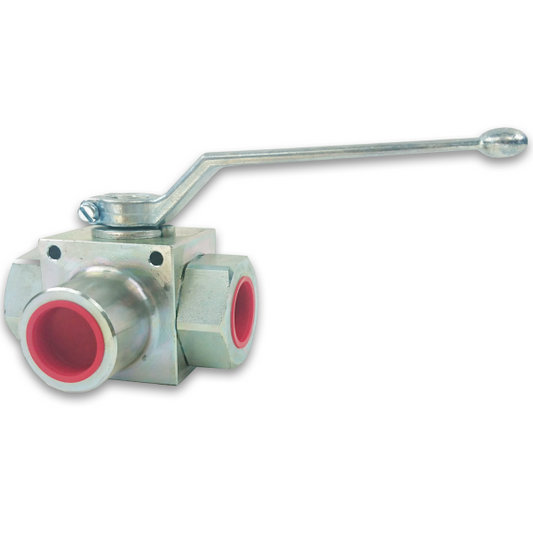 Ball Valves - 3 Port (Steel)