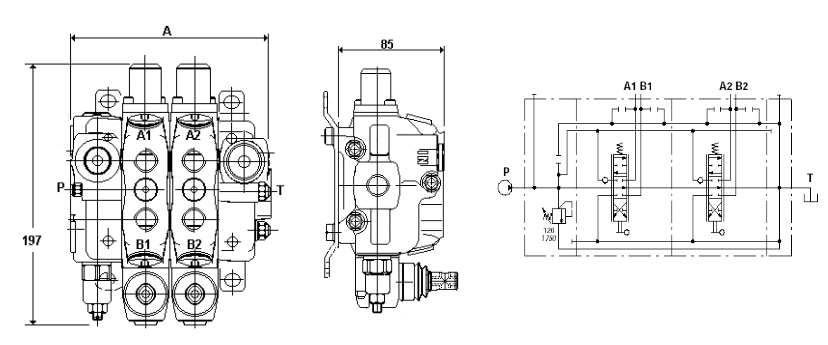 SD6 Series Sectional Spools