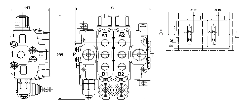 SDS180 Series Sectional Spools
