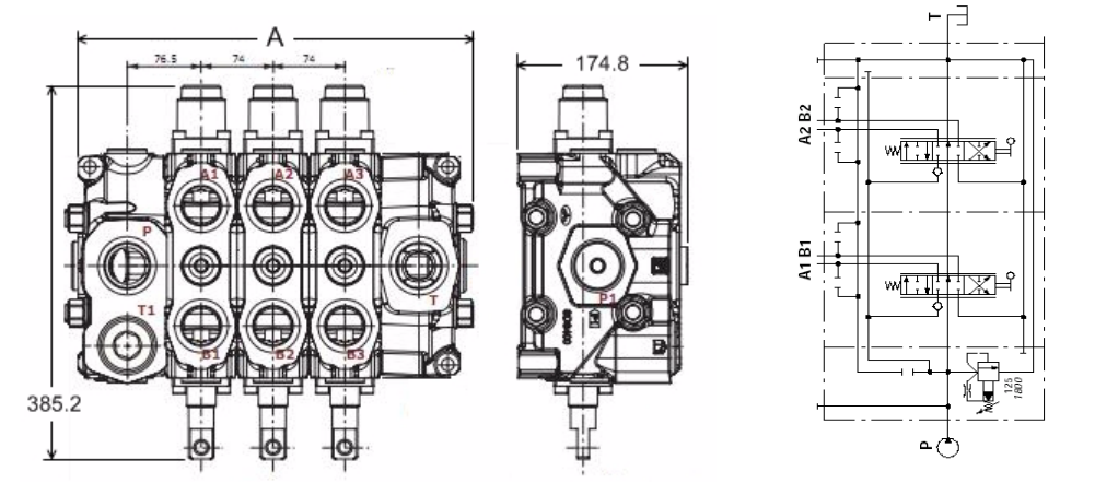 SDS400 Series Sectional Spools