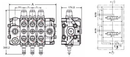 SDS400 Series Sectional Spools