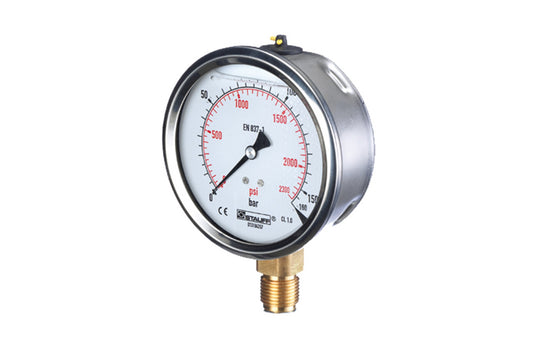 SPG-100 Series Stem Mounted Analogue Pressure Gauges