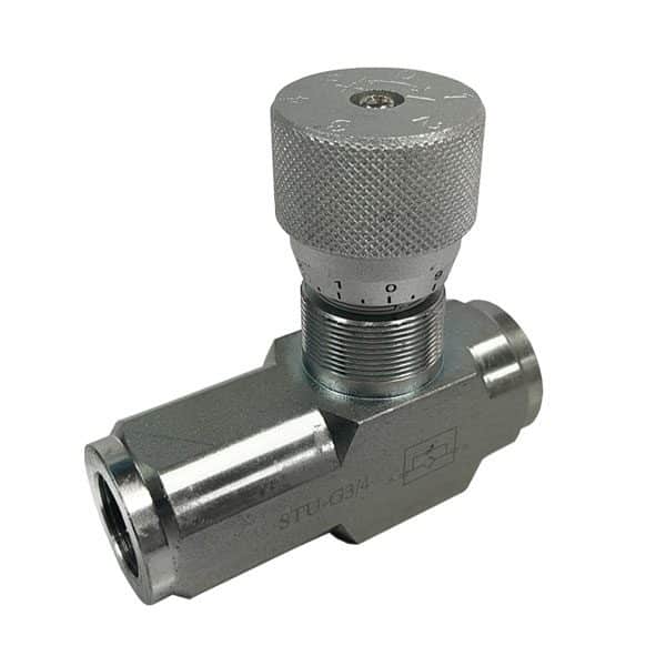 STU Series Flow Control Valves with Reverse Free Flow - Oil Solutions