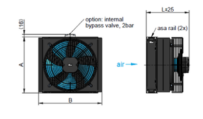 TT Rail Series Compact - 240v AC (Motor included)