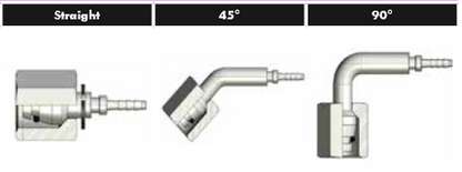35R Series Tails - 24° Cone Connection Type DKOL