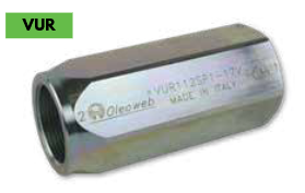 Oleoweb Inline Check Valves