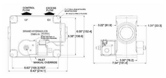LEFC Series Electronically Adjustable Proportional Pressure Compensated Flow Control Valve