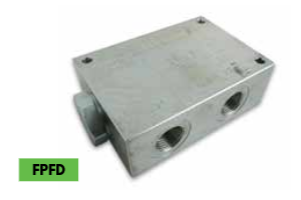 DRF/FPFDS Series Cartridge Flow Dividers & Combiners