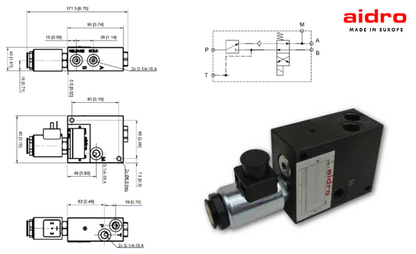 QH34C/C36L Series Quick Hitch Valve without Pressure Reducing