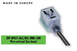 DP-IP Series DIN Plugs 43650 Form B IND 2-Pole + PE