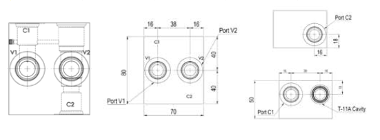 3COR Series Single Cartridge Manifold