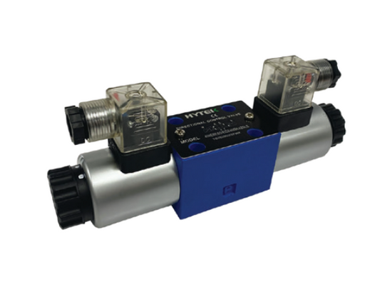 4WE6 Series 3 Position Cetop 3 (NG6) Solenoid Valves w/ Dual Coils