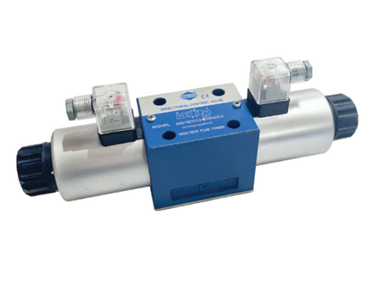 4WE10 Series 3 Position Cetop 5 (NG10) Solenoid Valves w/ Dual Coils