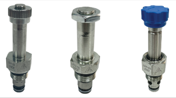 LSV Series 2 Position Solenoid Operated Cartridge Valves Normally Closed - No Reverse Flow when Energised
