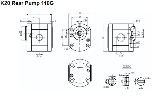 K20 Series Group 2 Rear Pumps