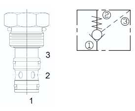 LPC2 Series Check Valves - Pilot to Close