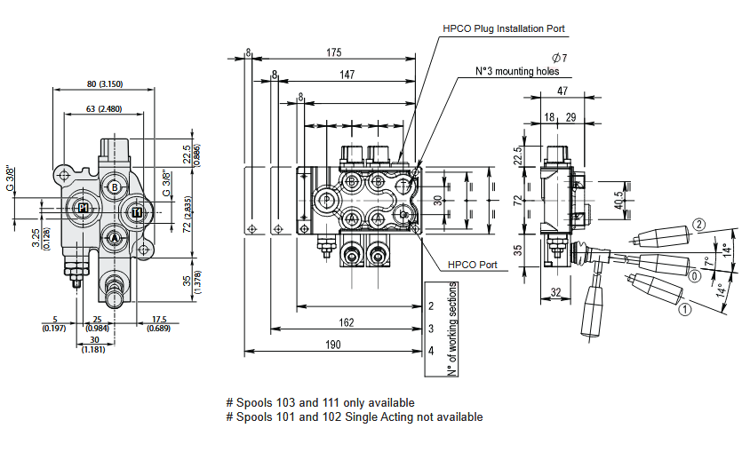 QMV15 Series Monoblock Valves