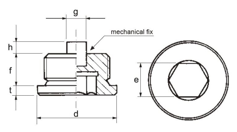 TCEM Series Magnetic Oil Drain Plugs