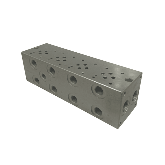 THMC3P4SC Manifold Cetop 3 Parallel 4 Station Steel
