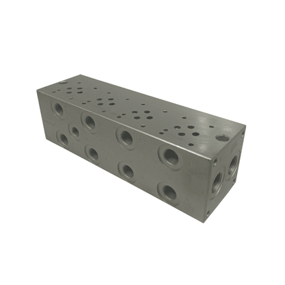 THMC3P4SC Manifold Cetop 3 Parallel 4 Station Steel