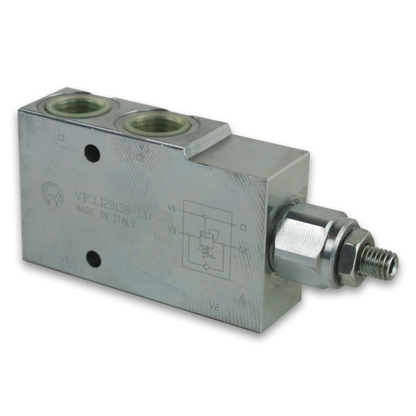 Single Counter Balance Valve Internal Vent