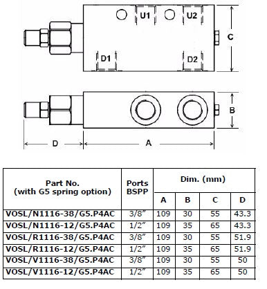 VOSL/N1116 Series