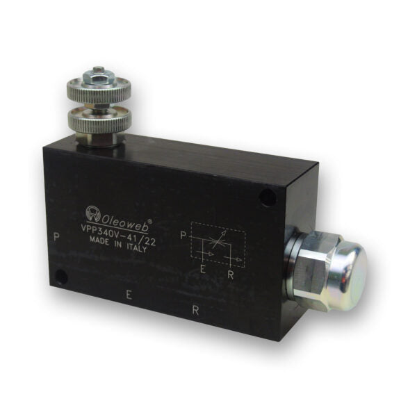 VPP Series Pressure Compensated Priority Flow Control - Excess to line