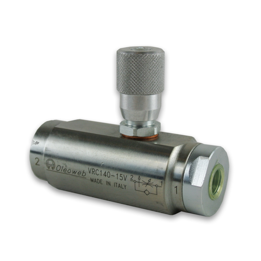 VRC Series Pressure Compensated Flow Control Valve with Reverse Flow Check