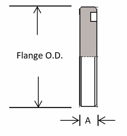 Flange Blank C61 for Flange Split Clamp