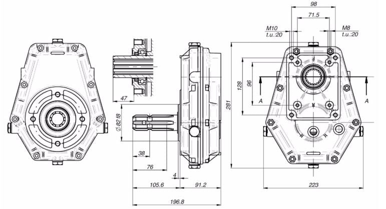 PTO Gearboxes to suit PLP30