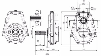 PTO Gearboxes to suit PLP30