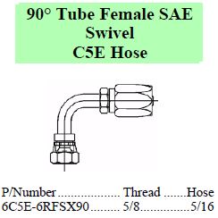 C5E SAE 90 Female