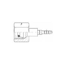 46R Series Tails - 24° Cone Connection Type DKOLL