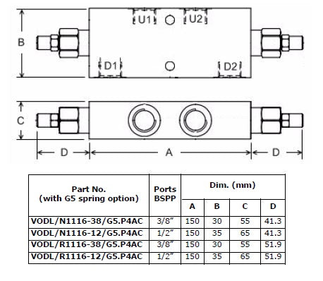 VODL/R1116 Series