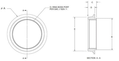 SGWN Series Sight Gauge Weld Flanges