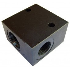 LB08-3-S-3G BSPP 3 Way Steel Body Common Cavity