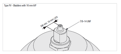 STBA-A-FV-U10-Y-SKK-20 Series STAUFF US Style Gas Valve Permanent Charging Heads